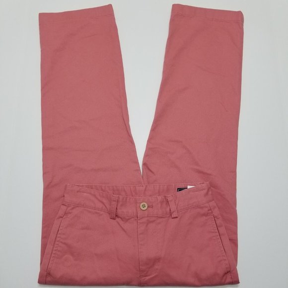Vineyard Vines Flat Front Chino Pants - Size 8 - Picture 3 of 12